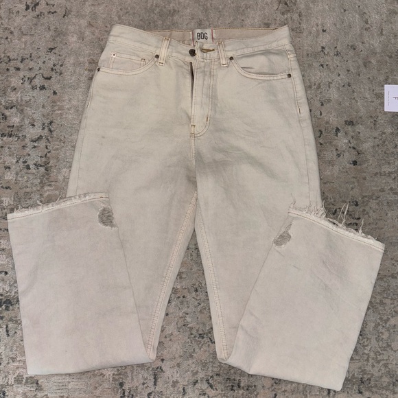 Cream jeans - Picture 1 of 4